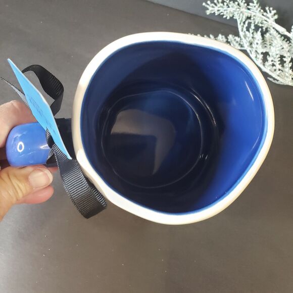 Adorable Rae Dunn Looney Tunes Collectible Porky Pig Stoneware Double Sided Mug - Picture 5 of 7